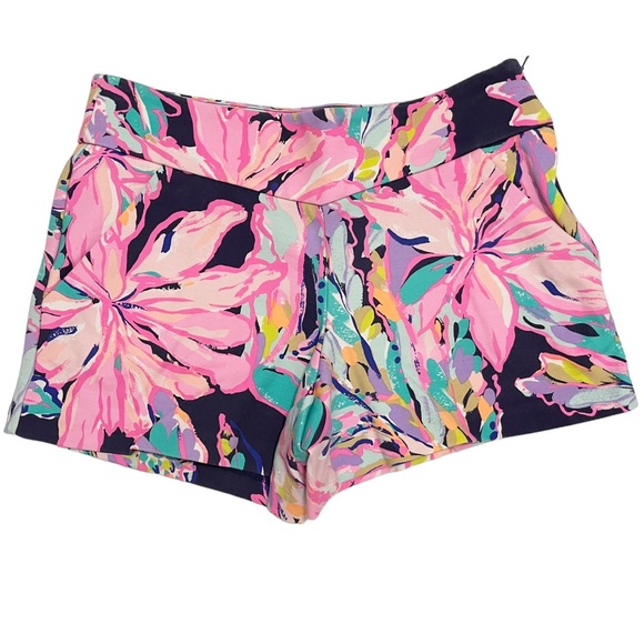 Lilly Pulitzer Makenna Ponte Knit Short Size 0 - Picture 1 of 13